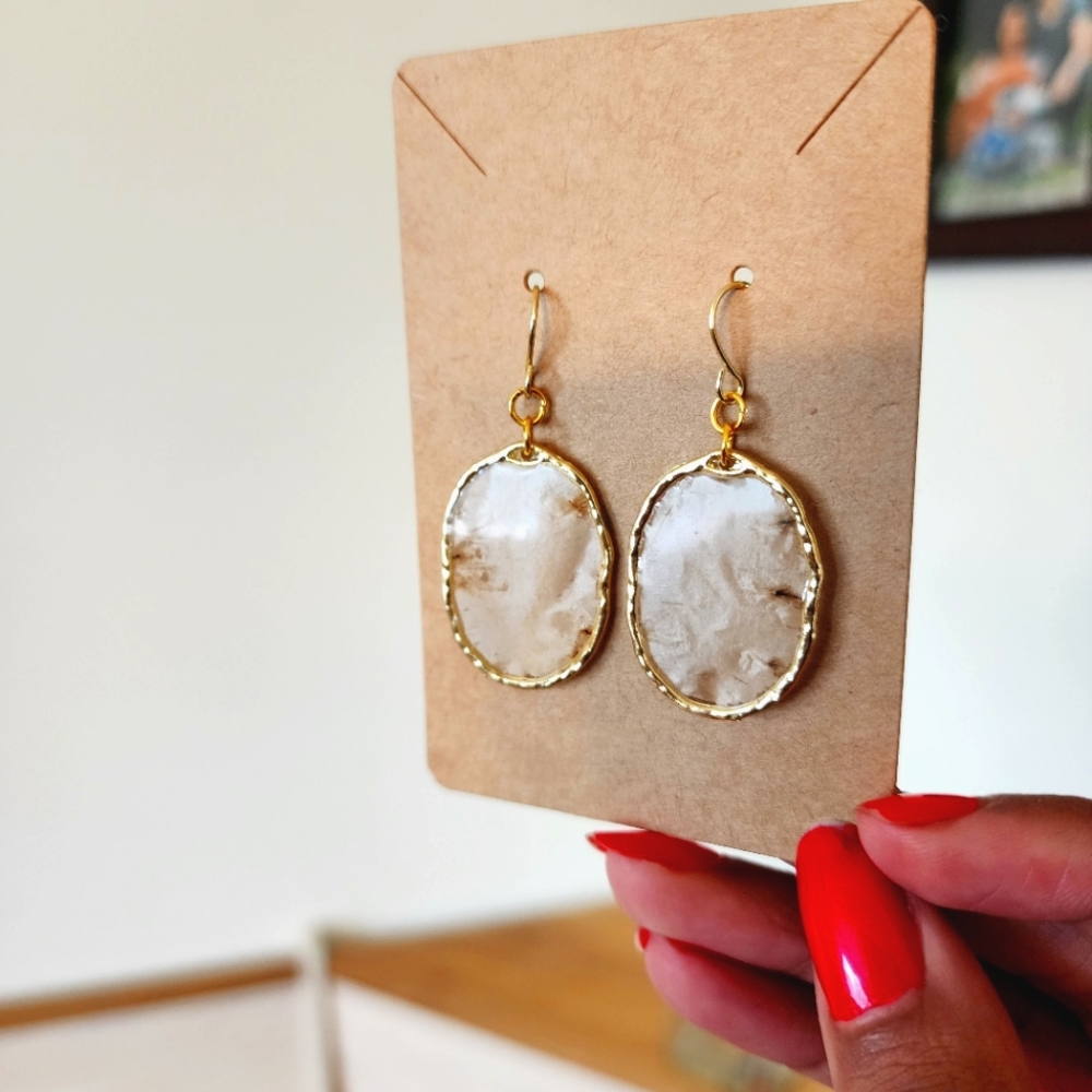 Real Luneria earrings handmade